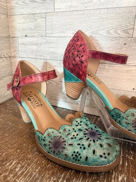 L’artiste Parchetta Blum pump  Size 38(US 7.5-8) - Picture 3 of 9